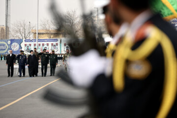 چهل و ششمین مراسم دانش اموختگی دانشجویان دانشگاه علوم انتظامی با حضور رییس جمهور