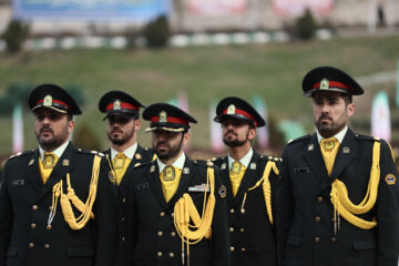 چهل و ششمین مراسم دانش اموختگی دانشجویان دانشگاه علوم انتظامی با حضور رییس جمهور