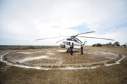 فیلم | بازدید هوایی رئیس‌جمهور از مناطق سیل‌زده دشتیاری
