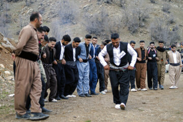 Célébration du Norouz dans la ville de Marivan, dans l'ouest de l'Ira