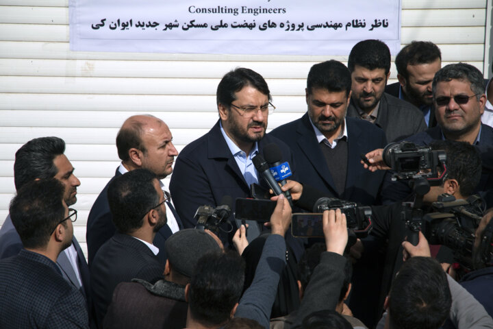 جهش نهضت ملی مسکن در ایوانکی استان سمنان به همت دولت سیزدهم + فیلم