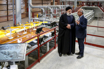 افتتاح کارخانه «پاک چوب شوش» با حضور رییس جمهور