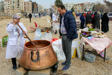 Festival de la cuisson de Samanu à Bojnurd, dans l’est de l’Iran