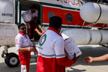 امدادرسانی هلال احمربه سیل زدگان سیستان وبلوچستان