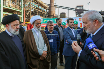 بهرهبرداری از کارخانه زمزم سه با حضور رئیس جمهور
