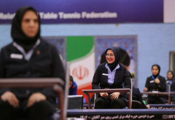 Final round of Iran’s women ping pong league