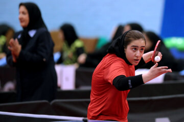 Final round of Iran’s women ping pong league