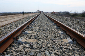 راه‌آهن رشت- کاسپین به خط پایان رسید؛ تکمیل کریدور جنوب به شمال