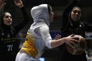 Iran’s women basketball league: Mehrsan vs. Bahman Group