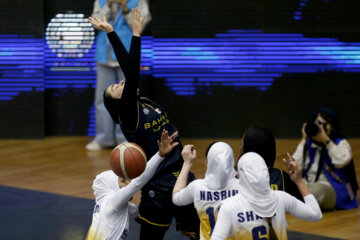 Iran’s women basketball league: Mehrsan vs. Bahman Group