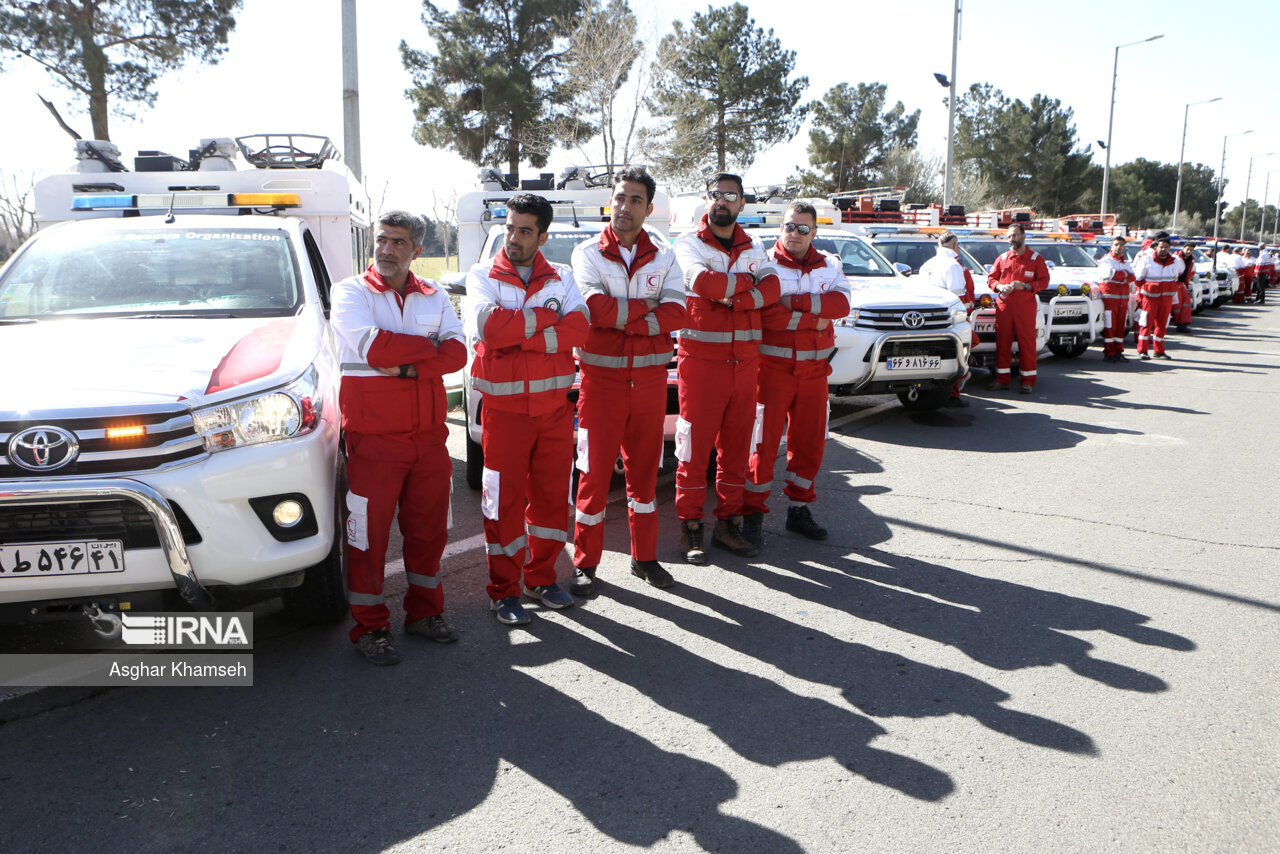 آماده باش نوروزی ۹۶ پایگاه هلال احمر در خراسان جنوبی