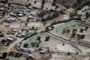 فیلم | تصاویر هوایی از مناطق درگیر سیل در جنوب سیستان و بلوچستان