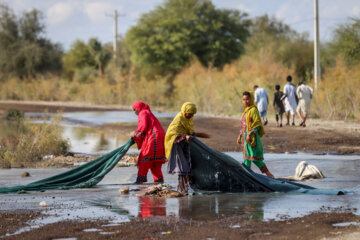 مناطق سیل زده سیستان و بلوچستان