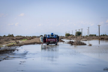 مناطق سیل زده سیستان و بلوچستان