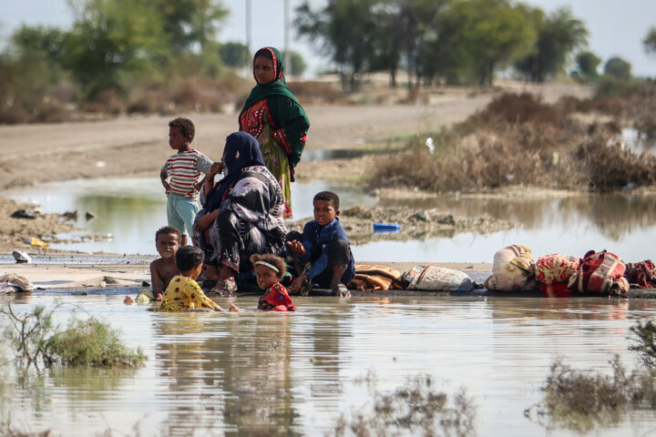 مناطق سیل زده سیستان و بلوچستان