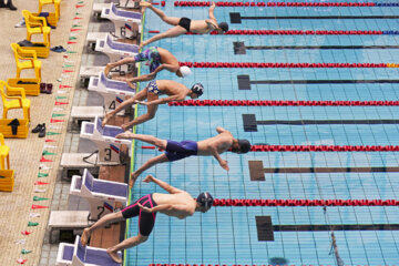 La etapa final de la Liga de Natación iraní