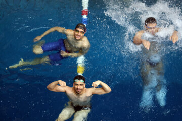 La etapa final de la Liga de Natación iraní