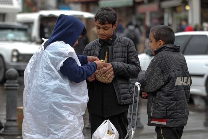 بارش باران در تهران