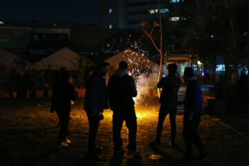 Chaharshanbe Suri in late Iranian year 1402