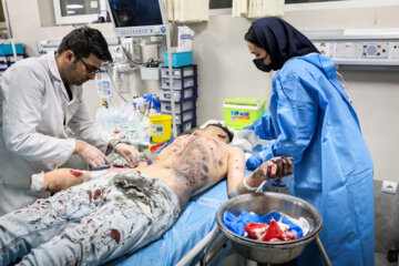 مصدومان چهارشنبه سوری ۱۴۰۲