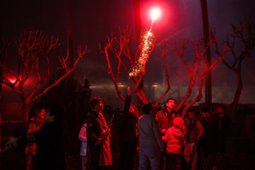 Chaharshanbe Suri in late Iranian year 1402