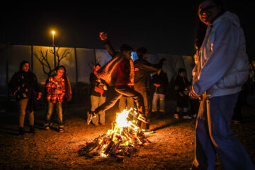 Chaharshanbe Suri in late Iranian year 1402