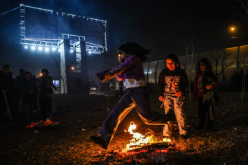 Chaharshanbe Suri in late Iranian year 1402