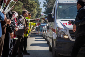 مانور ستاد خدمات سفر استان کرمانشاه