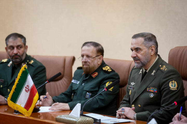 دیدار وزرای دفاع ایران و سوریه