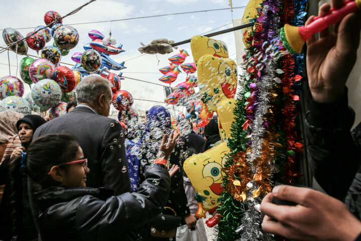 بازار گل مشهد در آستانه نوروز 1403