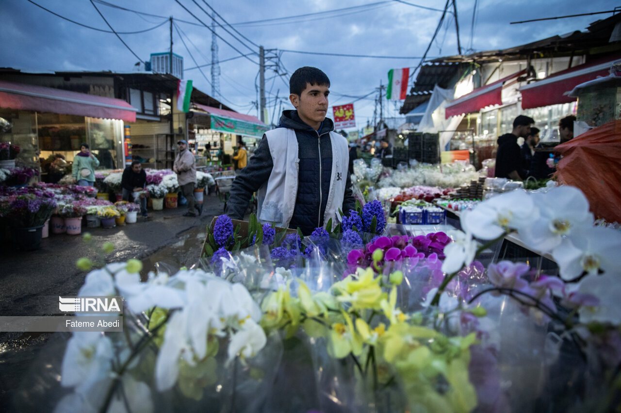 بازار گل محلاتی در آخرین روزهای سال ۱۴۰۳