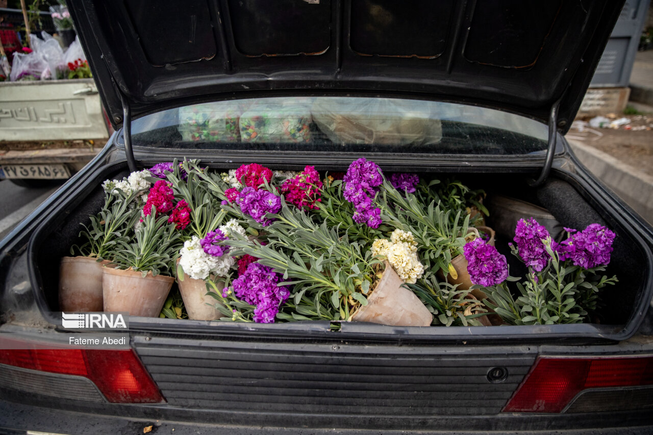 بازار گل محلاتی در آخرین روزهای سال ۱۴۰۳