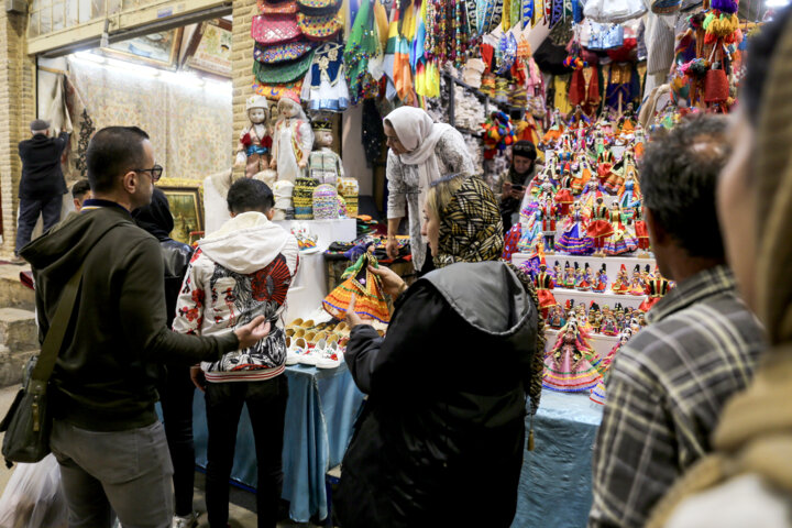 بازار خرید شب عید- شیراز