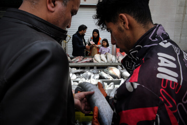 بازار خرید شب عید- مشهد