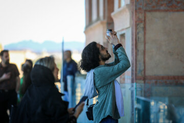 Nowruz 1403 tourists in Isfahan's Naqsh Jahan