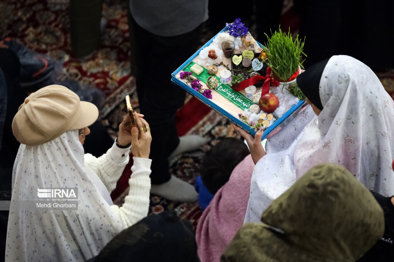 تحویل سال ۱۴۰۳ در حرم امام رضا (ع)