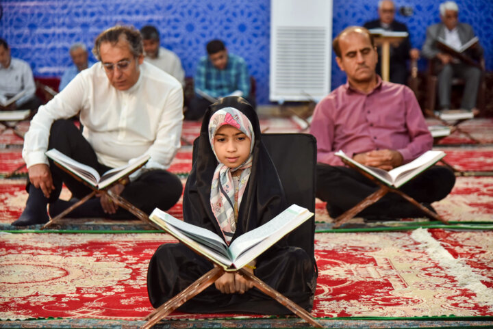 جزخوانی قرآن در حسینیه عاشقان ثارالله بوشهر