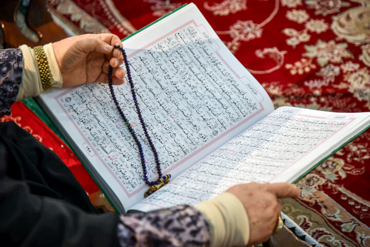 جزخوانی قرآن در حسینیه عاشقان ثارالله بوشهر