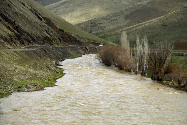 طغیان رودخانه های فصلی کردستان