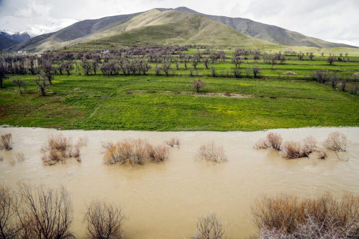 طغیان رودخانه های فصلی کردستان