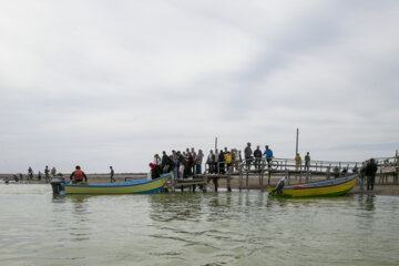 مسافران نوروز ۱۴۰۳ در بندر ترکمن