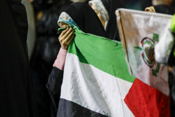 تجمع مردم در محکومیت جنایات رژیم صهیونیستی