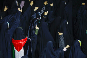 تجمع مردم در محکومیت جنایات رژیم صهیونیستی