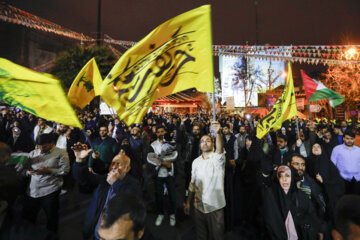 تجمع مردم در محکومیت جنایات رژیم صهیونیستی