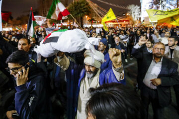 تجمع مردم در محکومیت جنایات رژیم صهیونیستی