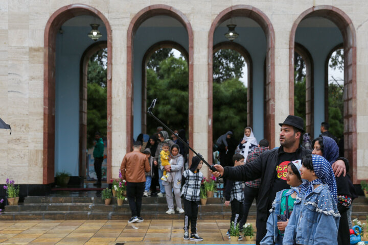 گردشگران نوروز ۱۴۰۳ در سعدیه