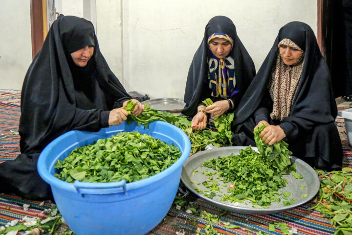 طبخ و توزیع ۴۰ دیگ آش نذری- بجنورد