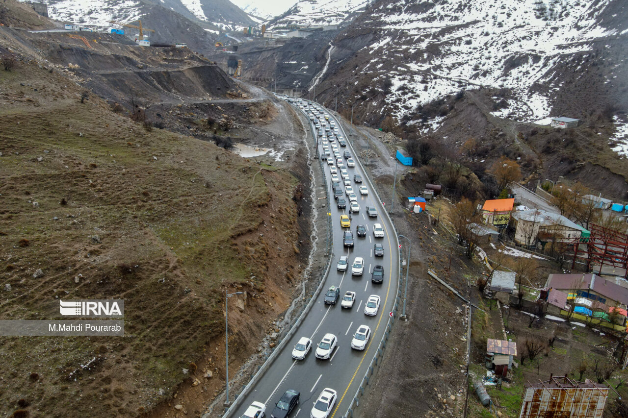 تردد روان در محورهای شمالی 