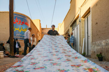 افطاری در کوچه گلچینان یزد