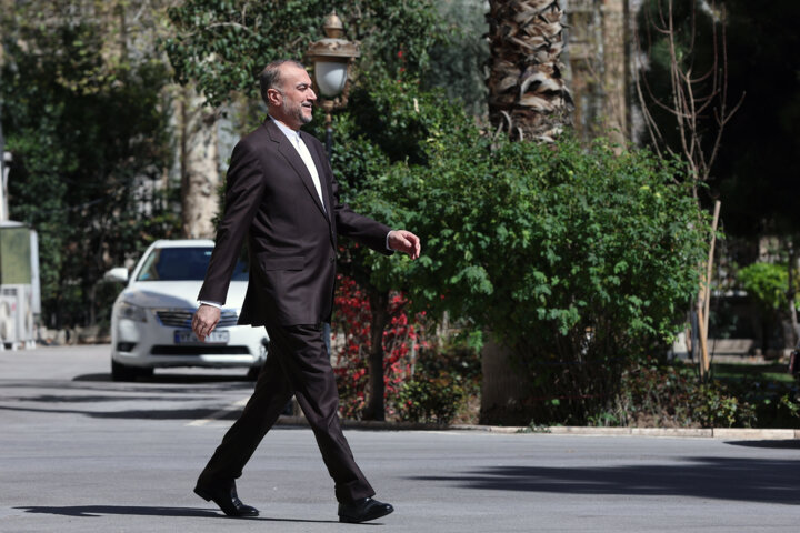 دیدار رئیس دفتر سیاسی حماس با وزیر امور خارجه